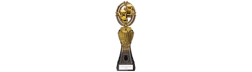 MAVERICK TOWER RESIN TROPHY - 4 SIZES - 23CM - 31.5CM MAVERICK TOWER RESIN TROPHY - 4 SIZES - 23CM - 31.5CM